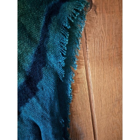 Dilemma New York Art to Wear Oversized Open Front Boho Cardigan with Raw Hem - Picture 5 of 7